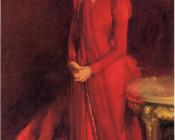 Portrait of Mrs Elliott Fitch Shepard - 约翰·辛格·萨金特